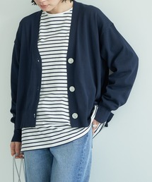 Vネックショートカーディガン
