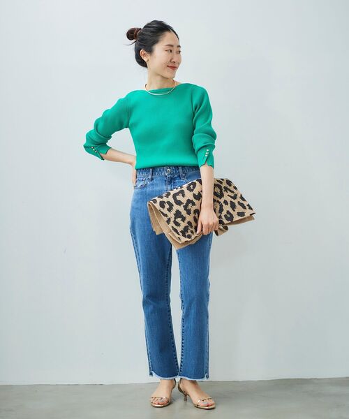 le.coeur blanc（ルクールブラン）の「Maison Bengal アニマルジュートバッグ（かごバッグ・レディース・A/B・FREE）」の7枚目の写真