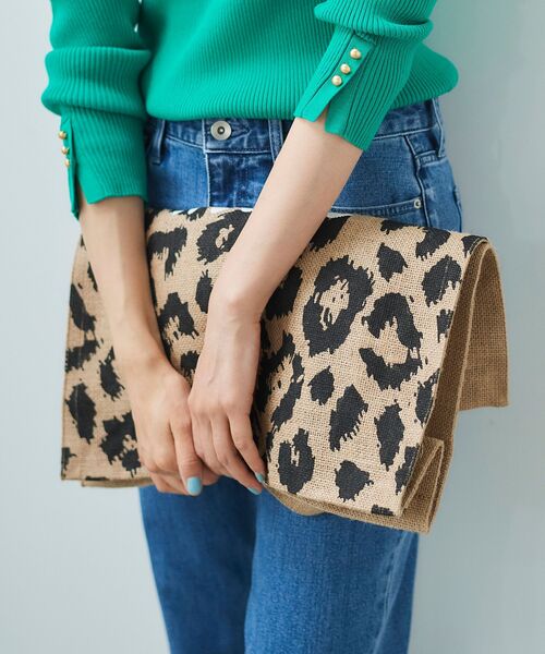 le.coeur blanc（ルクールブラン）の「Maison Bengal アニマルジュートバッグ（かごバッグ・レディース・A/B・FREE）」の11枚目の写真