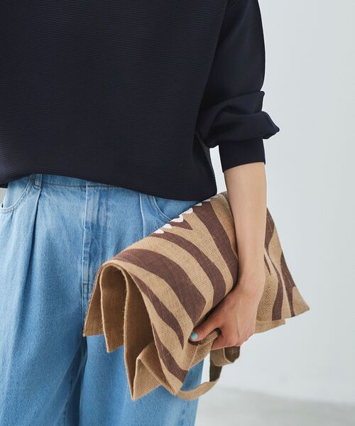 le.coeur blanc（ルクールブラン）の「Maison Bengal アニマルジュートバッグ（かごバッグ・レディース・A/B・FREE）」の17枚目の写真