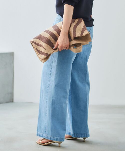 le.coeur blanc（ルクールブラン）の「Maison Bengal アニマルジュートバッグ（かごバッグ・レディース・A/B・FREE）」の19枚目の写真