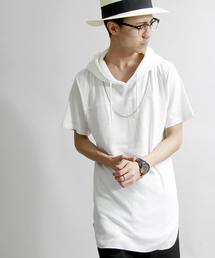 WEGO | WEGO/ロングワッフルフードTシャツ(Tシャツ/カットソー)