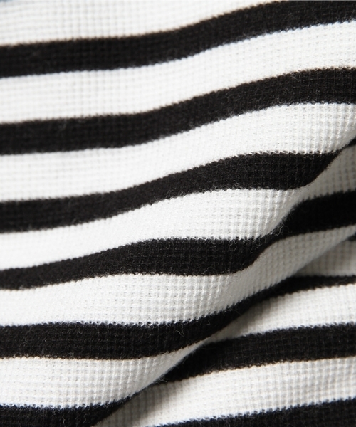 WEGO（ウィゴー）の「WEGO/ロングワッフルフードTシャツ（Tシャツ/カットソー・メンズ・ホワイト/カーキ/ホワイト系その他/ブルー・MEDIUM/LARGE）」の13枚目の写真