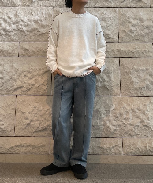 SEN TOKYO（セントーキョー）の「大人上品なアウターニット。手編み風