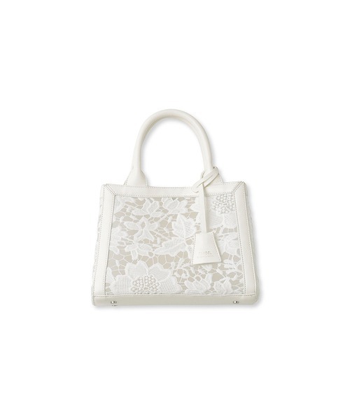 SNIDEL（スナイデル）の「フラワーエンブロイダリーバッグ（ショルダーバッグ・レディース・ホワイト/ブラック・FREE）」の15枚目の写真