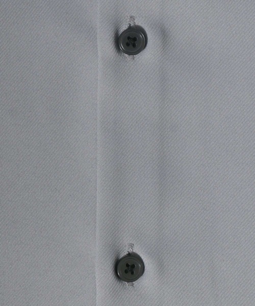 ANPAS(アンパス)の「ANPAS Twill Fabric Oversized Drop Shoulder Band Collar Shirt/ANPAS 別注 ツイル オーバーサイズ ドロップショルダー バンドカラーシャツ 半袖シャツ メンズ ワイドシルエット(シャツ/ブラウス・メンズ・ベージュ系その他/ホワイト系その他/ブラック/ホワイト/グレー系その他/ブラック系その他/ベージュ/ライトグレー・L/M)」の13枚目の写真
