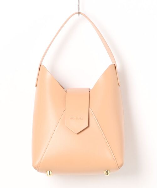 HASHIBAMI（ハシバミ）の「HASHIBAMI/ハシバミ/フェズ ワンハンドルバッグ（ハンドバッグ・レディース・ブラック/ベージュ/その他3/ピンク系その他3/アイボリー/グレー/ブラウン・F）」の6枚目の写真
