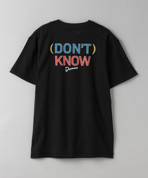 Dunno(ドノウ)の「【別注】 <Dunno> DONT KNOW SHORT SLEEVE/Tシャツ(Tシャツ/カットソー・メンズ・ブラック/ホワイト・M/L)」の3枚目の写真