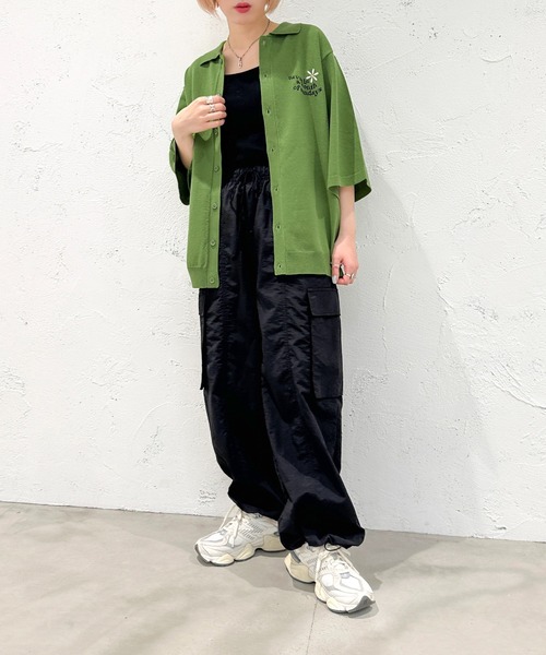 apres jour mignon(アプレジュールミニョン)の「サマーポロニットシャツ【ZOZOTOWN限定アイテム】(ニット/セーター・レディース・アイボリー/グリーン/ネイビー・フリー/X-LARGE)」の15枚目の写真