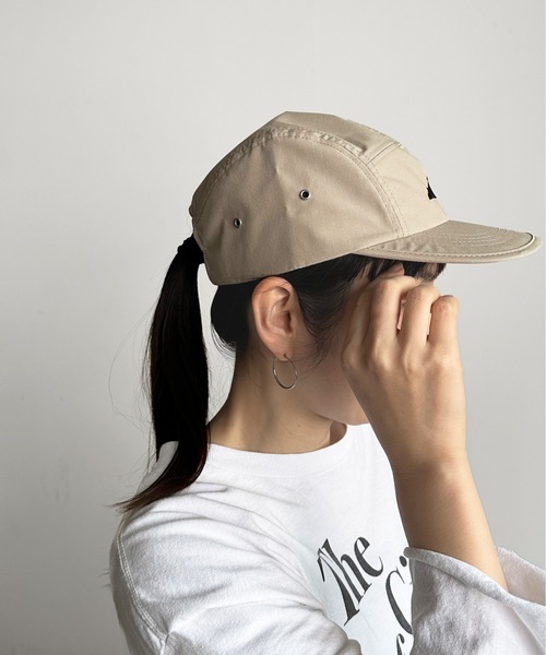 COMMON WARE(コモンウェアー)の「ST:MOUNTAIN SMITH 難燃キャップ(キャップ・レディース・ベージュ/ブラック・FREE)」の7枚目の写真
