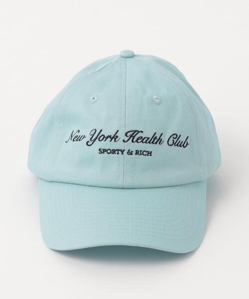 Sporty & Rich HEALTH CLUB キャップ