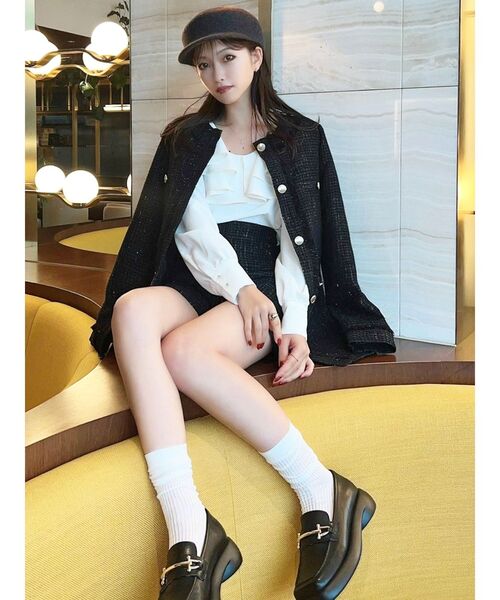 RESEXXY（リゼクシー）の「ラウンドネスフォルムローファー（ローファー・レディース・ブラック/ブラウン・SMALL/MEDIUM/LARGE）」の17枚目の写真