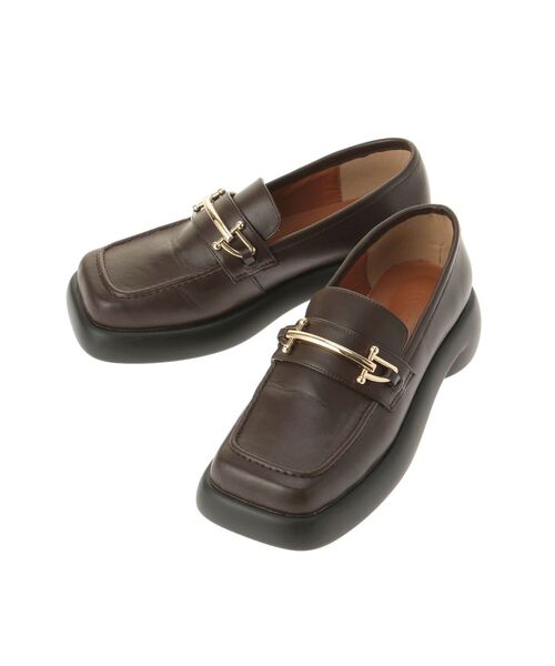 RESEXXY（リゼクシー）の「ラウンドネスフォルムローファー（ローファー・レディース・ブラック/ブラウン・SMALL/MEDIUM/LARGE）」の4枚目の写真