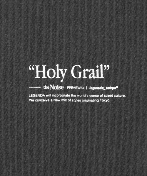 LEGENDA(レジェンダ)の「レジェンダ ミュージアム オブ レジェンズ Holy Grail 2023 ピグメント Tシャツ / LEGENDA MUSEUM of LEGENDS Holy Grail 2023 Pigment T-Shirt(Tシャツ/カットソー・メンズ・ブラック・FREE)」の5枚目の写真