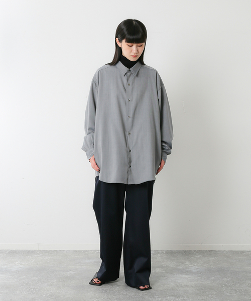 【完売品】UNFOLLOW /FOLL / フォル/サイズ2 セール】【FOLL / フォル】washed wool linen light jacket