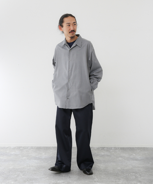 FOLL / フォル dry cotton rugby shirt ジャーナルスタンダード
