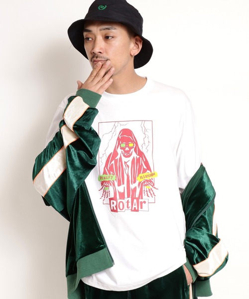 ROTAR(ローター)の「REALITY ILLUSION LS Tee(Tシャツ/カットソー・メンズ・グリーン系その他/ブラック/ネイビー/ホワイト・X-LARGE/SMALL/LARGE/MEDIUM)」の10枚目の写真