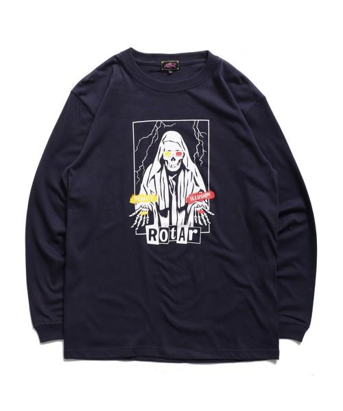 ROTAR(ローター)の「REALITY ILLUSION LS Tee(Tシャツ/カットソー・メンズ・グリーン系その他/ブラック/ネイビー/ホワイト・X-LARGE/SMALL/LARGE/MEDIUM)」の12枚目の写真