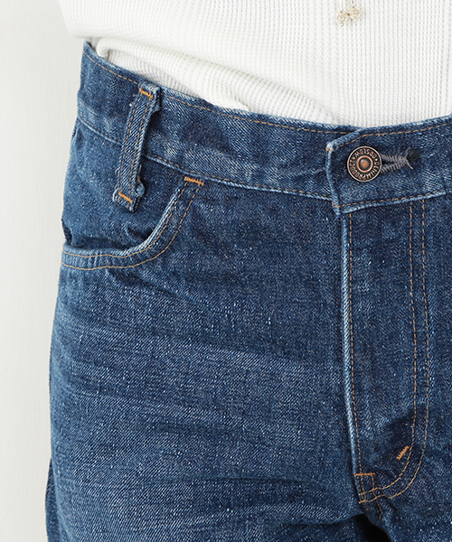 BEAMS BOY（ビームスボーイ）の「orslow × BEAMS BOY / Ashbury（デニムパンツ・レディース・インディゴブルー・0/2/1）」の5枚目の写真