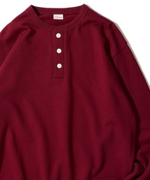 Healthknit(wXjbg)́yHealthknitzClassic Sweat Henley L/S / w[lbN XEFbg(XEFbg)