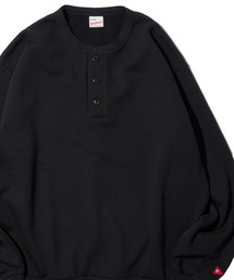 Healthknit(wXjbg)́yHealthknitzClassic Sweat Henley L/S / w[lbN XEFbg(XEFbg)