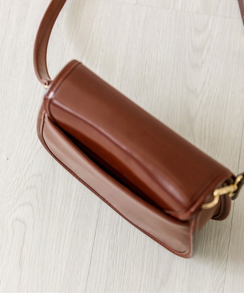 OLIVE des OLIVE（オリーブデオリーブ）の「フラップショルダー　1032120040（ショルダーバッグ・レディース・ダークブラウン/ブラウン/ブラック・FREE）」の15枚目の写真