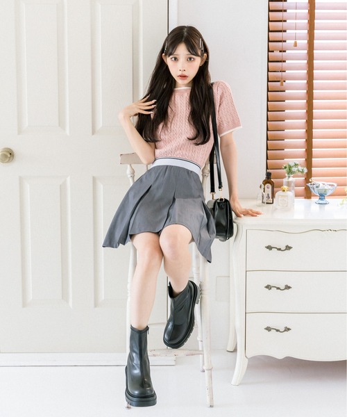 OLIVE des OLIVE（オリーブデオリーブ）の「フラップショルダー　1032120040（ショルダーバッグ・レディース・ダークブラウン/ブラウン/ブラック・FREE）」の8枚目の写真