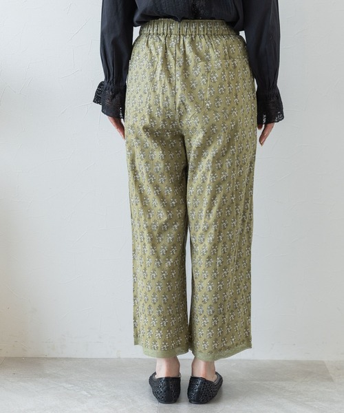 pur ブロックプリント　パンツ SZ Blockprints/エスゼットブロックプリント｜追加生産決定の