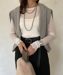【WEB限定】 メロークルーネックプルオーバー