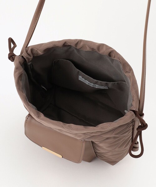 ANY(エニィ)の「キルティングドロストショルダーバッグ(ショルダーバッグ・レディース・ベージュ系/カーキ系/グレー系・F)」の14枚目の写真