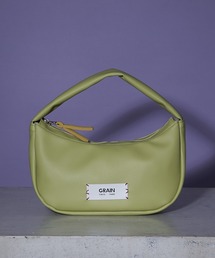 GRAIN | 【GRAIN/グレイン】バイカラーラップバッグ ＃Canary(ハンドバッグ)