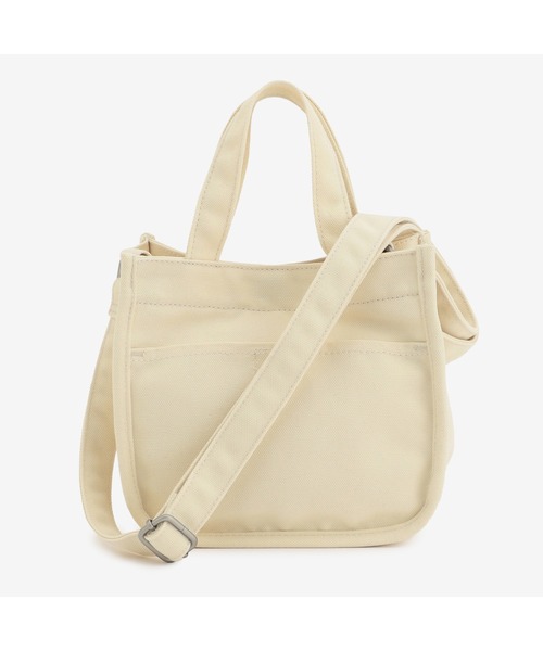 tommy jeans（トミー ジーンズ）の「ミニキャンバスショッパーバッグ（ショルダーバッグ・メンズ・ブラック/オフホワイト・FREE）」の3枚目の写真