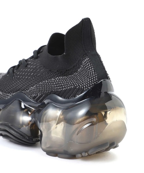 grounds(グラウンズ)の「grounds / グラウンズ/ MOOPIE BLK×GRY(スニーカー・メンズ・ブラック・39/41/37/38/43/42)」の6枚目の写真