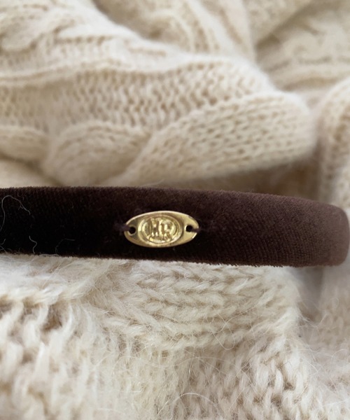LAUIR（ラウアー）の「ベルベットカチューシャ（カチューシャ・レディース・ブラウン/ブラック・FREE）」の10枚目の写真