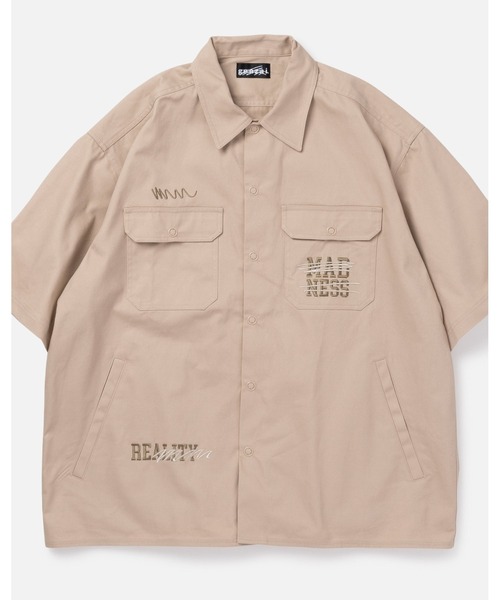 genzai（ゲンザイ）の「genzai Tactical SS Shirts（シャツ/ブラウス・メンズ・グリーン/ブラック/ベージュ・MEDIUM/LARGE）」の8枚目の写真