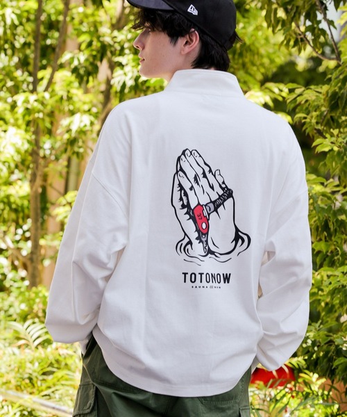 RAGEBLUE（レイジブルー）の「【TOTONOW/トトナウ】コラボハーフジップ