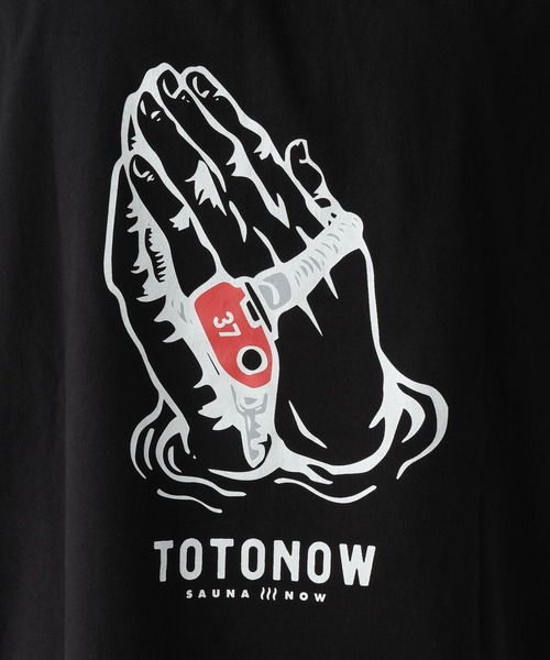 RAGEBLUE(レイジブルー)の「【TOTONOW/トトナウ】コラボハーフジップTシャツ(Tシャツ/カットソー・メンズ・ネイビー/ダークグリーン/ブラック/ホワイト・MEDIUM/LARGE)」の19枚目の写真