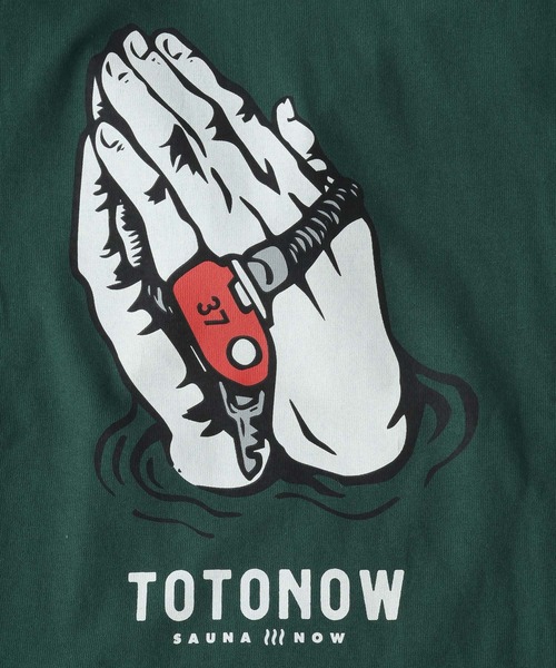 RAGEBLUE(レイジブルー)の「【TOTONOW/トトナウ】コラボハーフジップTシャツ(Tシャツ/カットソー・メンズ・ネイビー/ダークグリーン/ブラック/ホワイト・MEDIUM/LARGE)」の21枚目の写真