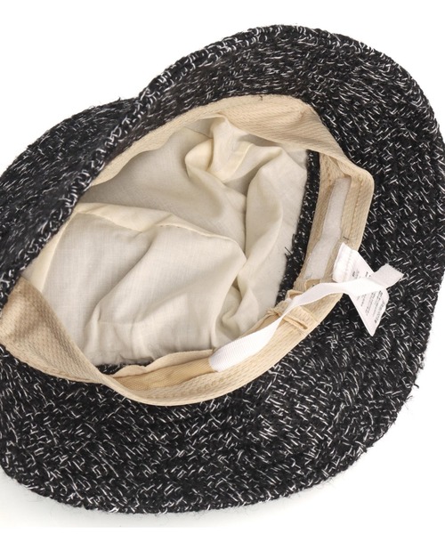 Settimissimo（セッティミッシモ）の「ツイードバケットハット（ハット・レディース・オフホワイト/ブラック・FREE）」の12枚目の写真