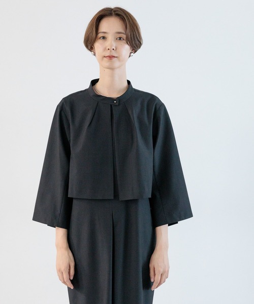 LEPSIM（レプシィム）の「【jours heureux】【2点セット】ジャケットセットオールインワン　971342（つなぎ/オールインワン・レディース・ネイビー/ブラック・LARGE/MEDIUM）」の16枚目の写真