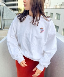 【 CONVERSE / コンバース 】 WANPAKU HOUSE コラボグラフィック プリント スウェット プルオーバー MNY 3487-8820