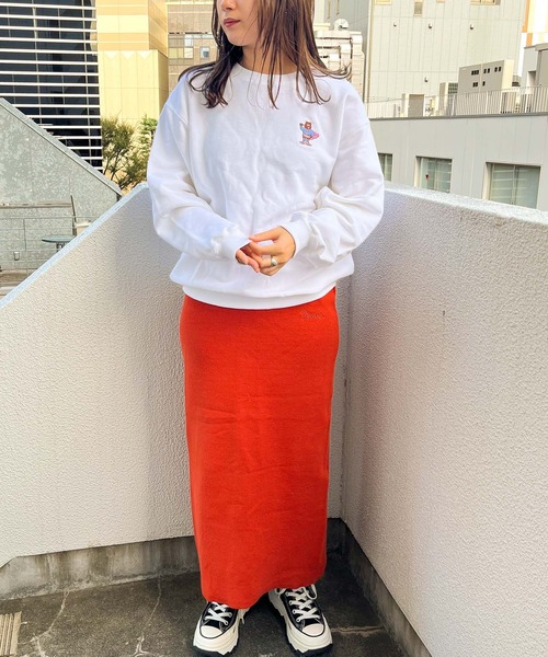 CONVERSE(コンバース)の「【 CONVERSE / コンバース 】 WANPAKU HOUSE コラボグラフィック プリント スウェット プルオーバー MNY 3487-8820(スウェット・レディース・ホワイト系その他/オフホワイト/ブラック系その他/ブラック・LARGE/MEDIUM)」の21枚目の写真
