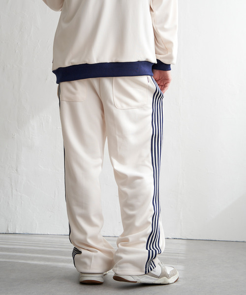 VENCEEXCHANGE(ヴァンスエクスチェンジ)の「【セットアップ対応】Red Cap Girl レッドキャップガール トラックパンツ(その他パンツ・メンズ・ネイビー/ホワイト/ブラック・L/M)」の1枚目の写真