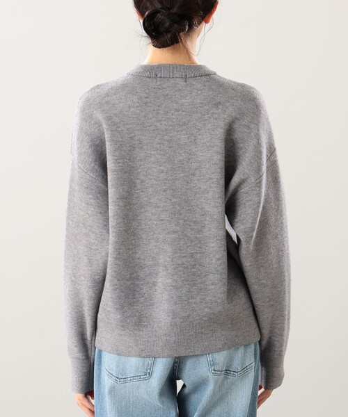B:MING by BEAMS(ビーミングバイビームス)の「B:MING by BEAMS / ロゴ ジャカード ニット(ニット/セーター・レディース・ライトグレー/ネイビー/ホワイト系その他5・ONE SIZE)」の19枚目の写真