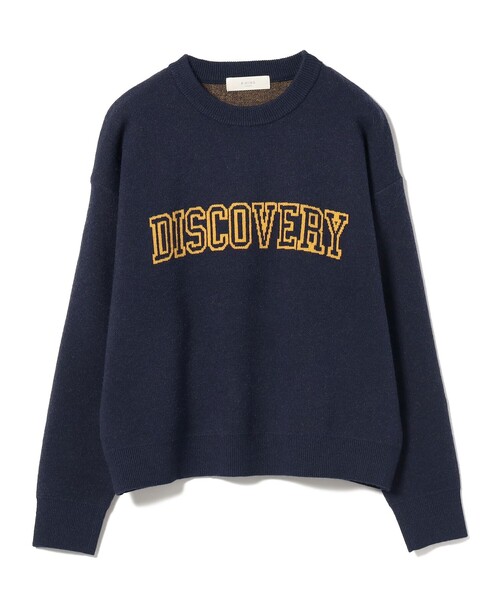 B:MING by BEAMS / ロゴ ジャカード ニット（ニット/セーター）｜B