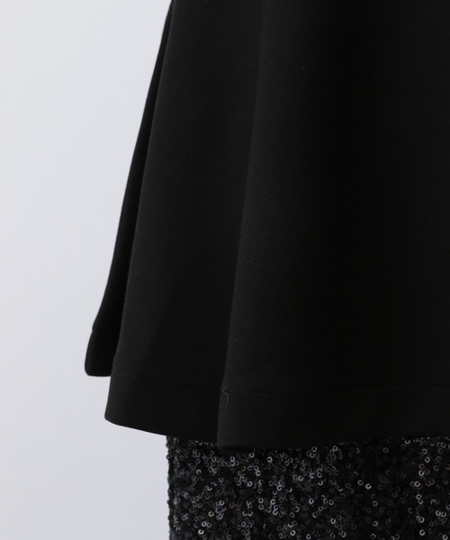 A part by（アパートバイ）の「ダンボールペプラムプルオーバー_長袖/（Tシャツ/カットソー・レディース・アイボリー/ブラック・FREE）」の18枚目の写真