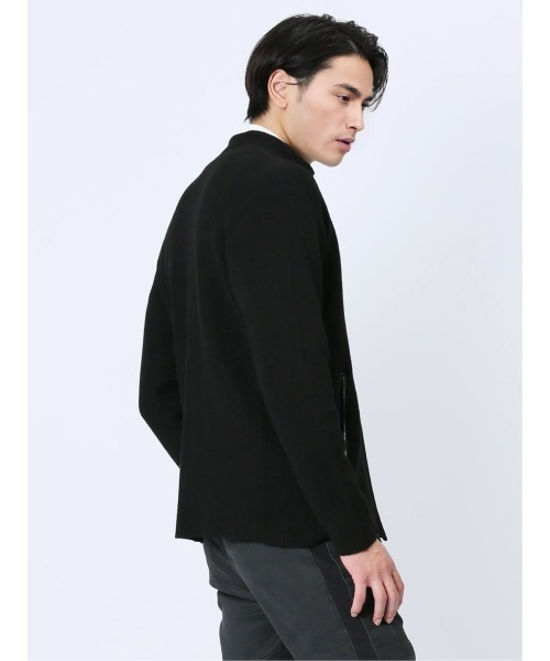 renoma HOMME（レノマオム）の「レノマ オム ライダース ニットアウター（カーディガン/ボレロ・メンズ・ブラック/ベージュ・LARGE/X-LARGE/MEDIUM）」の16枚目の写真