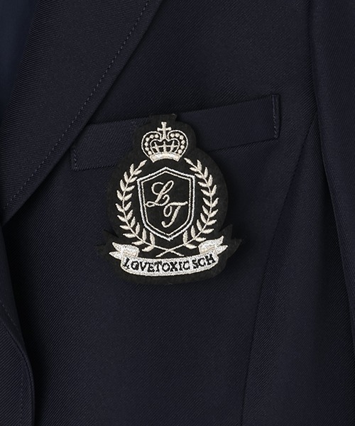 ラルフローレン 紺ブレ ジャケット 金ボタン ネイビー エンブレム