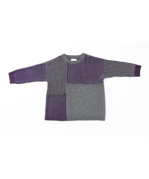 osharewalker（オシャレウォーカー）の「『2重臼ミックスニット』（ニット/セーター・レディース・ブラック/杢グレー・FREE）」の17枚目の写真