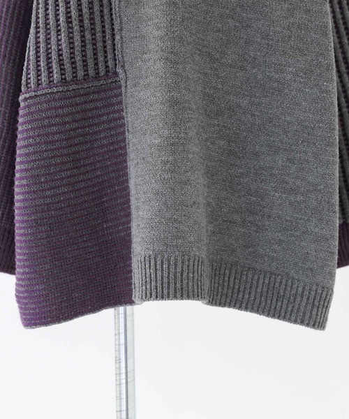 osharewalker（オシャレウォーカー）の「『2重臼ミックスニット』（ニット/セーター・レディース・ブラック/杢グレー・FREE）」の20枚目の写真